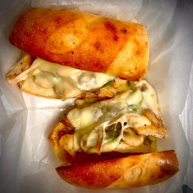 Chicken Philly Sub.